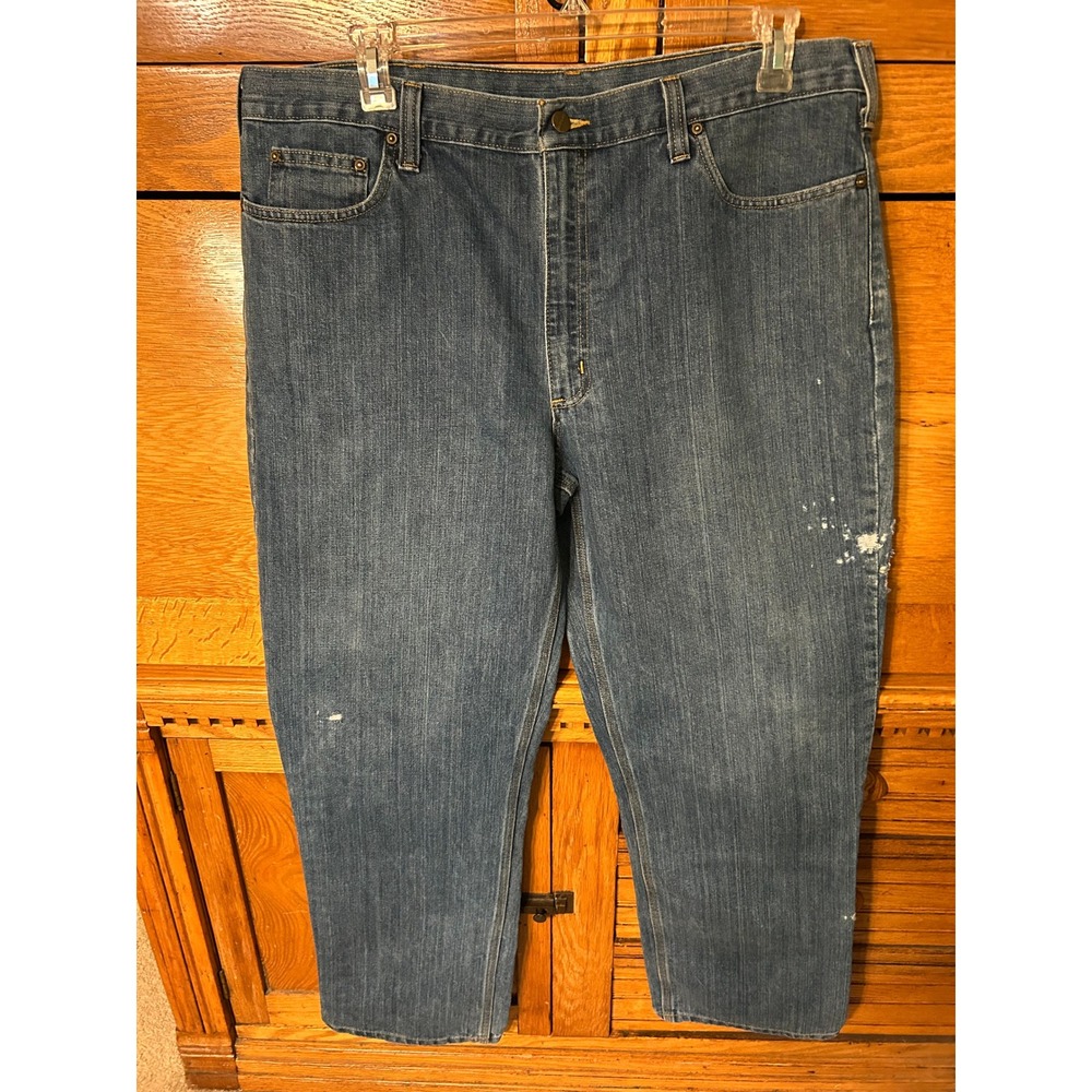 Carhartt Streetwear Rugged Flex Relaxed Jeans 40x32 Blue Denim Workwear Skate
